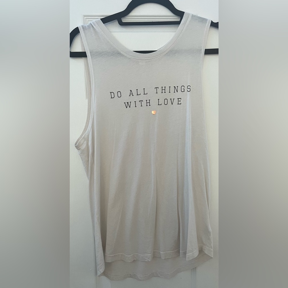 Do All Things With Love Spiritual Gangster Tank Large